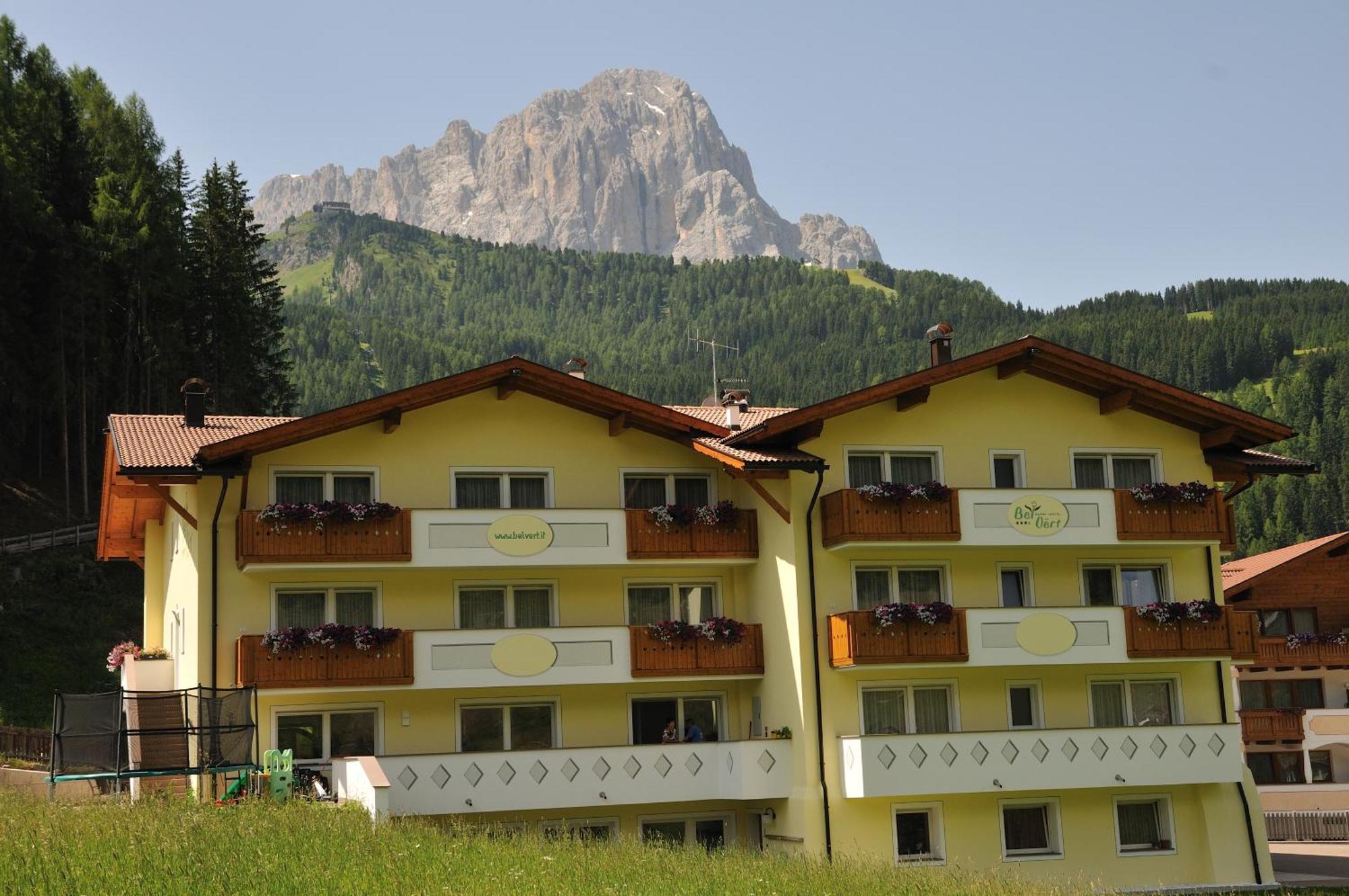Garni Hotel Bel Vert Selva di Val Gardena Exterior foto